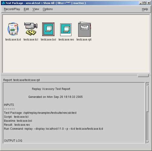 Test report
